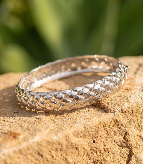 Braided Bangle Bracelet