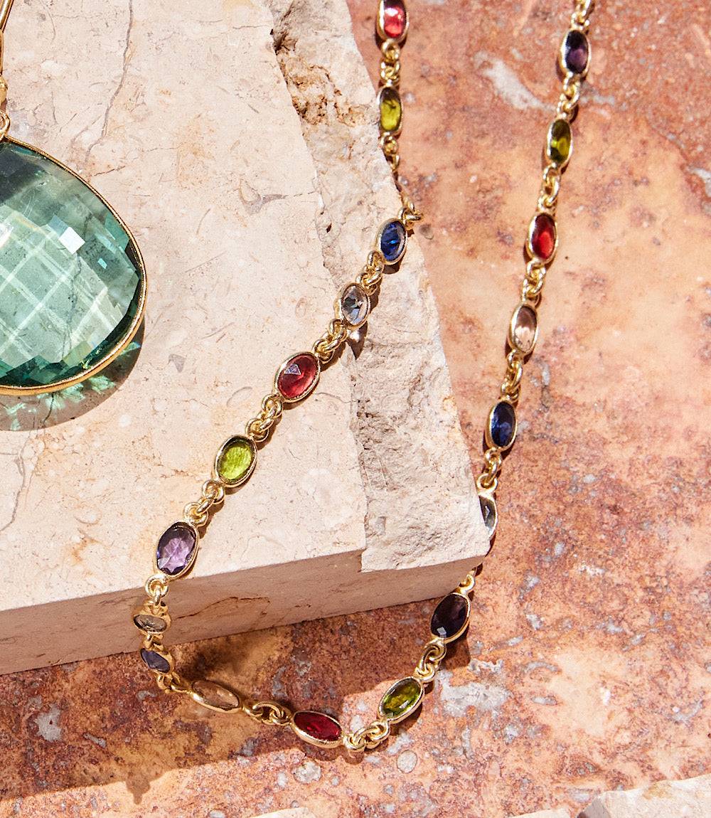 Multi Gemstone Necklace