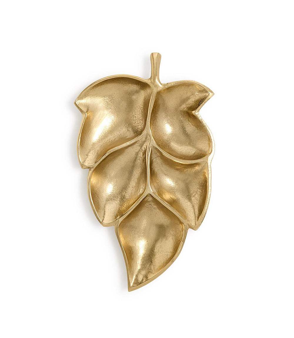 Golden Chestnut Leaf Tray