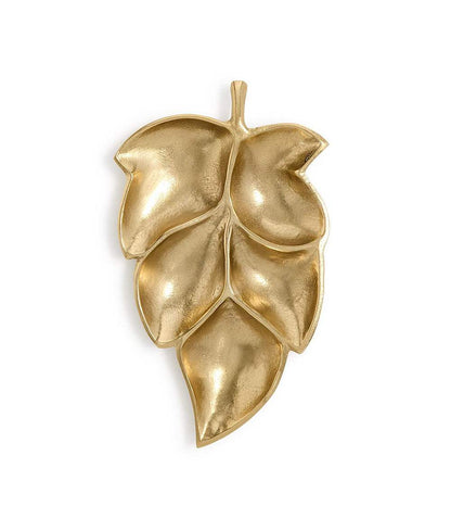 Golden Chestnut Leaf Tray