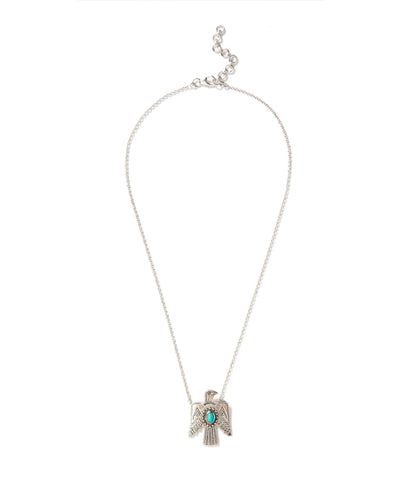 Turquoise Eagle Pendant Necklace