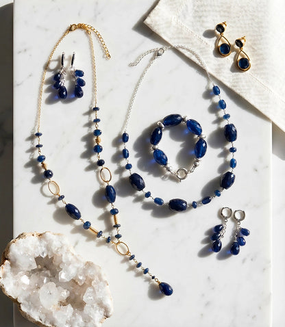 Sapphire Stone Necklace