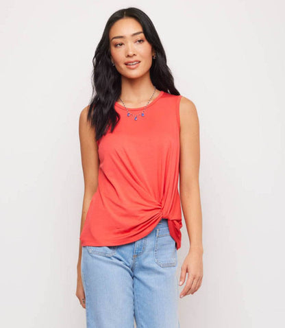 Sleeveless Pick-Up Top