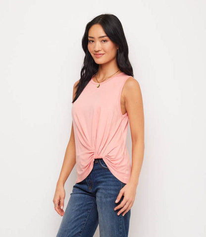 Sleeveless Pick-Up Top