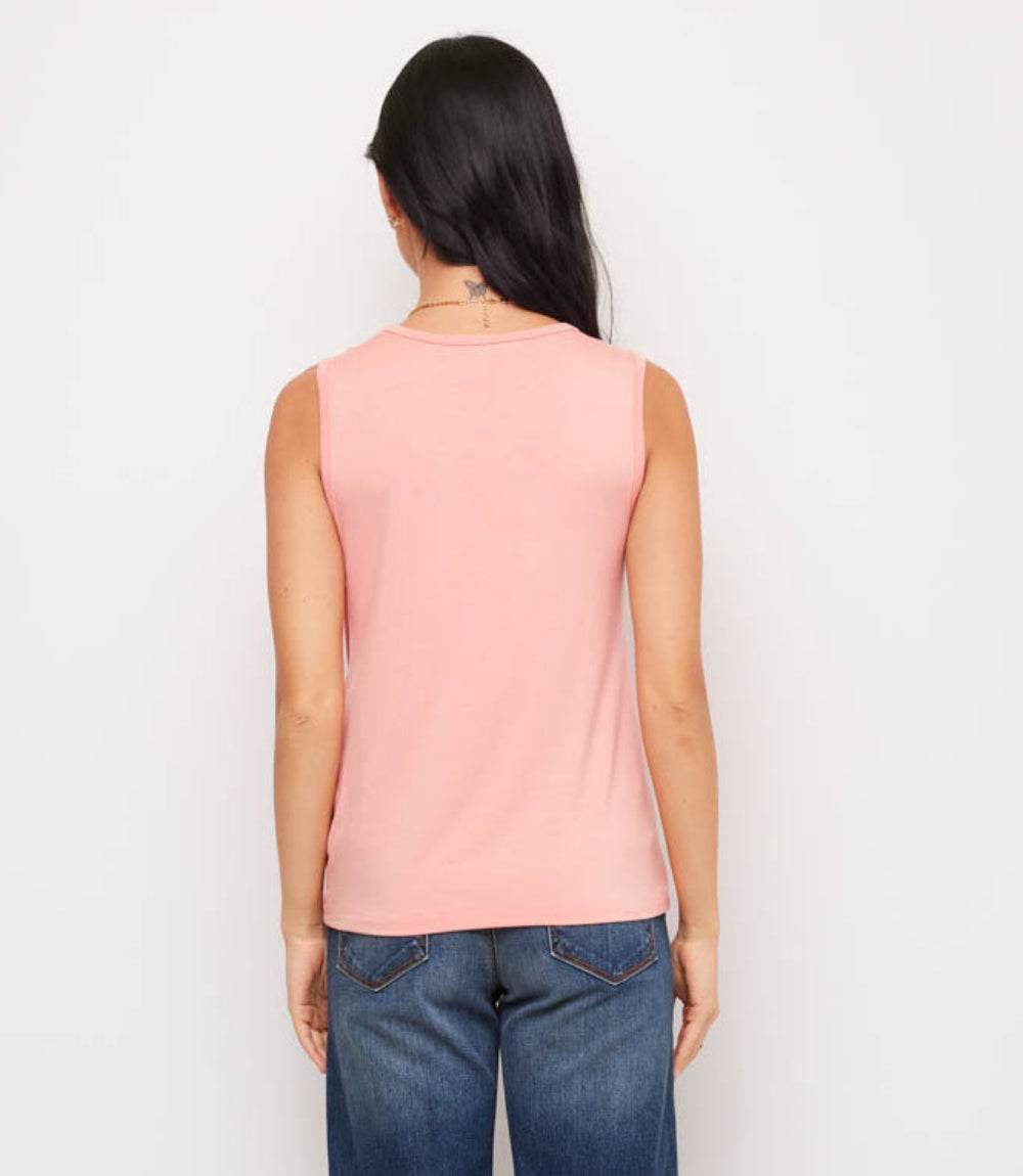 Sleeveless Pick-Up Top