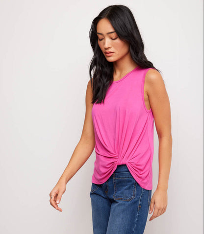 Sleeveless Pick-Up Top
