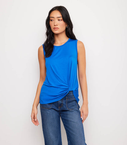 Sleeveless Pick-Up Top