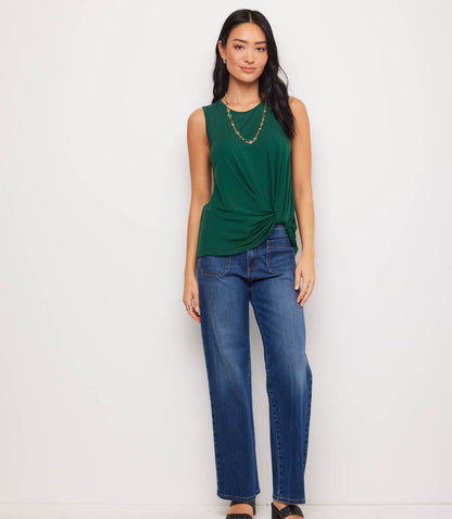 Sleeveless Pick-Up Top