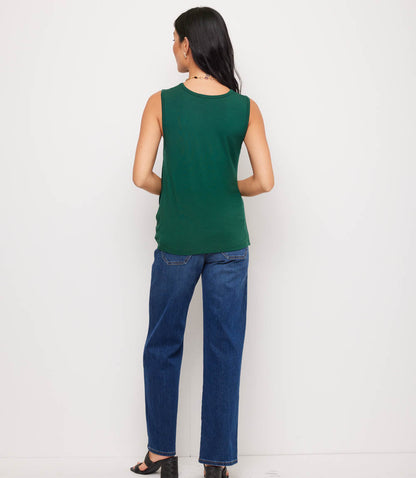 Sleeveless Pick-Up Top