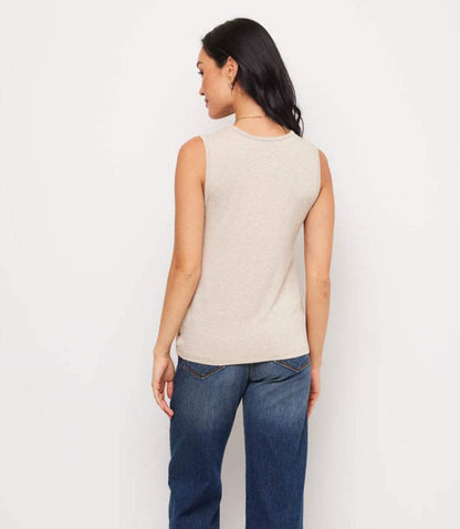 Sleeveless Pick-Up Top