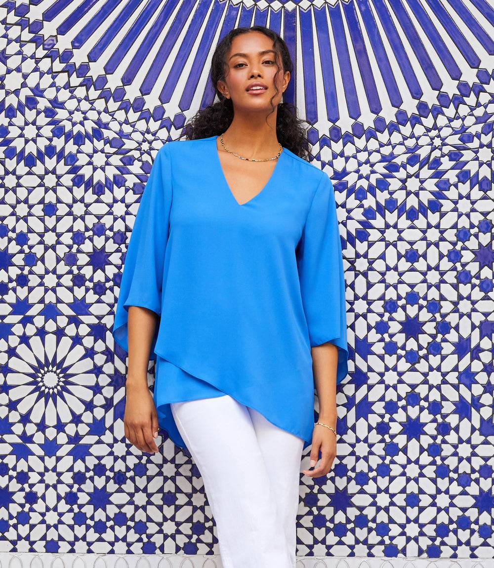 Bracelet Sleeve Asymmetric Top