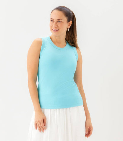 Ribbed Crewneck Tank