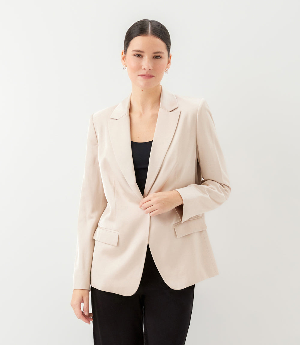 Satin Blazer