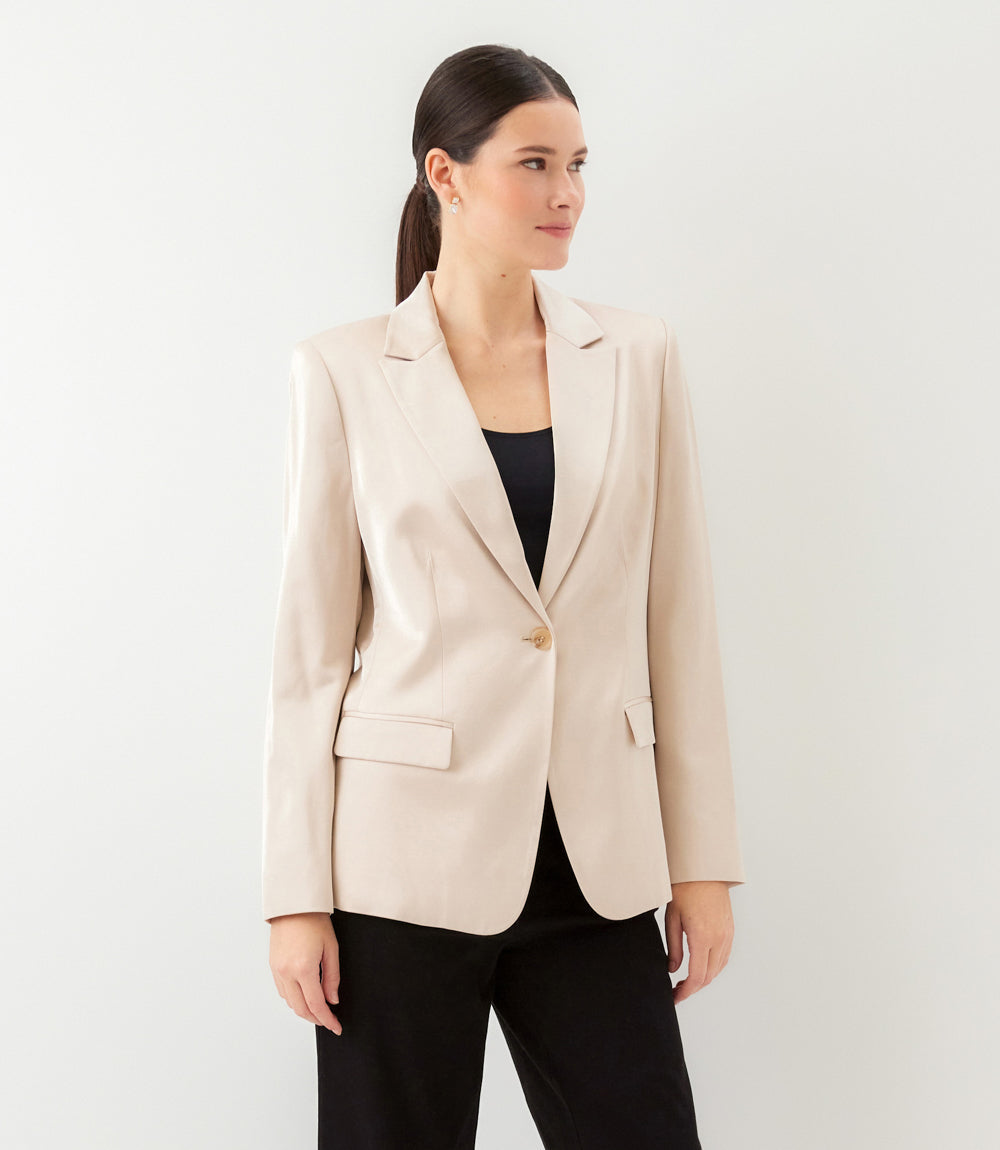 Satin Blazer