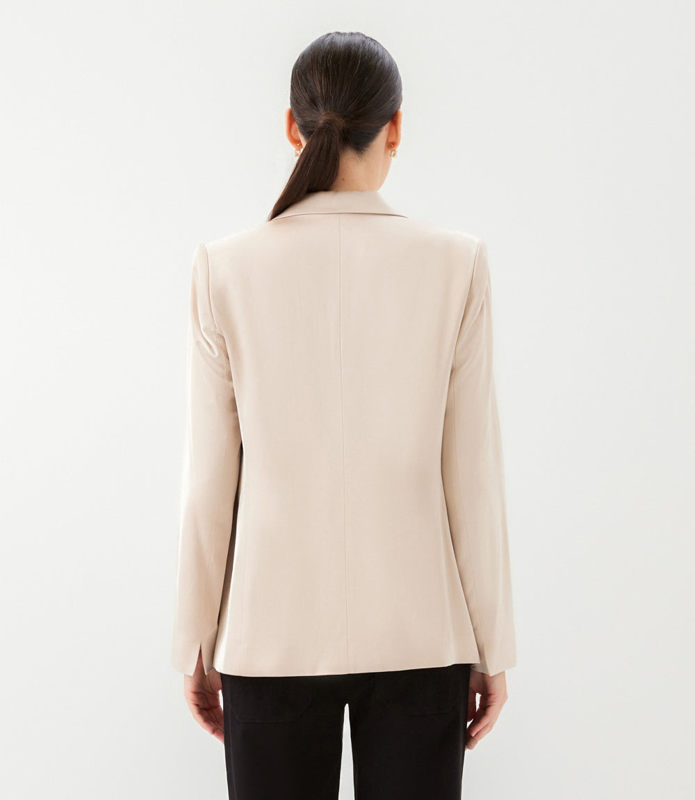 Satin Blazer