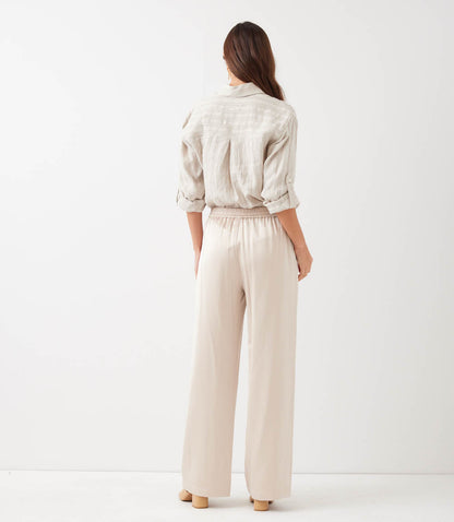 Satin Pull On Pants