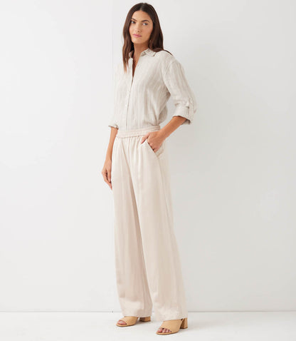 Satin Pull On Pants