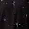 Plus Size Bracelet Sleeve Embellished Asymmetric Top