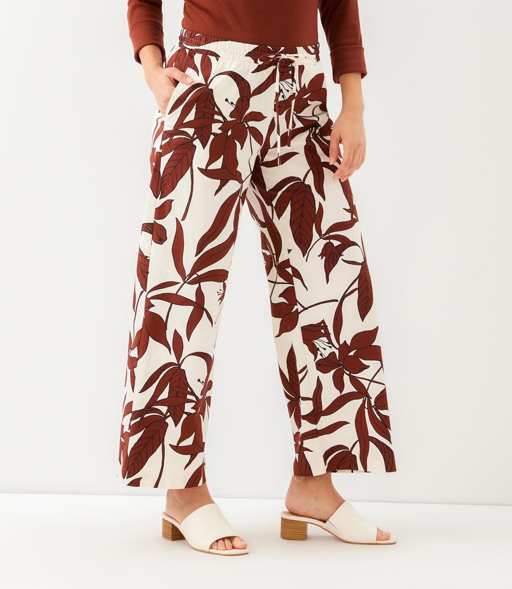 Drawstring Ankle Pants