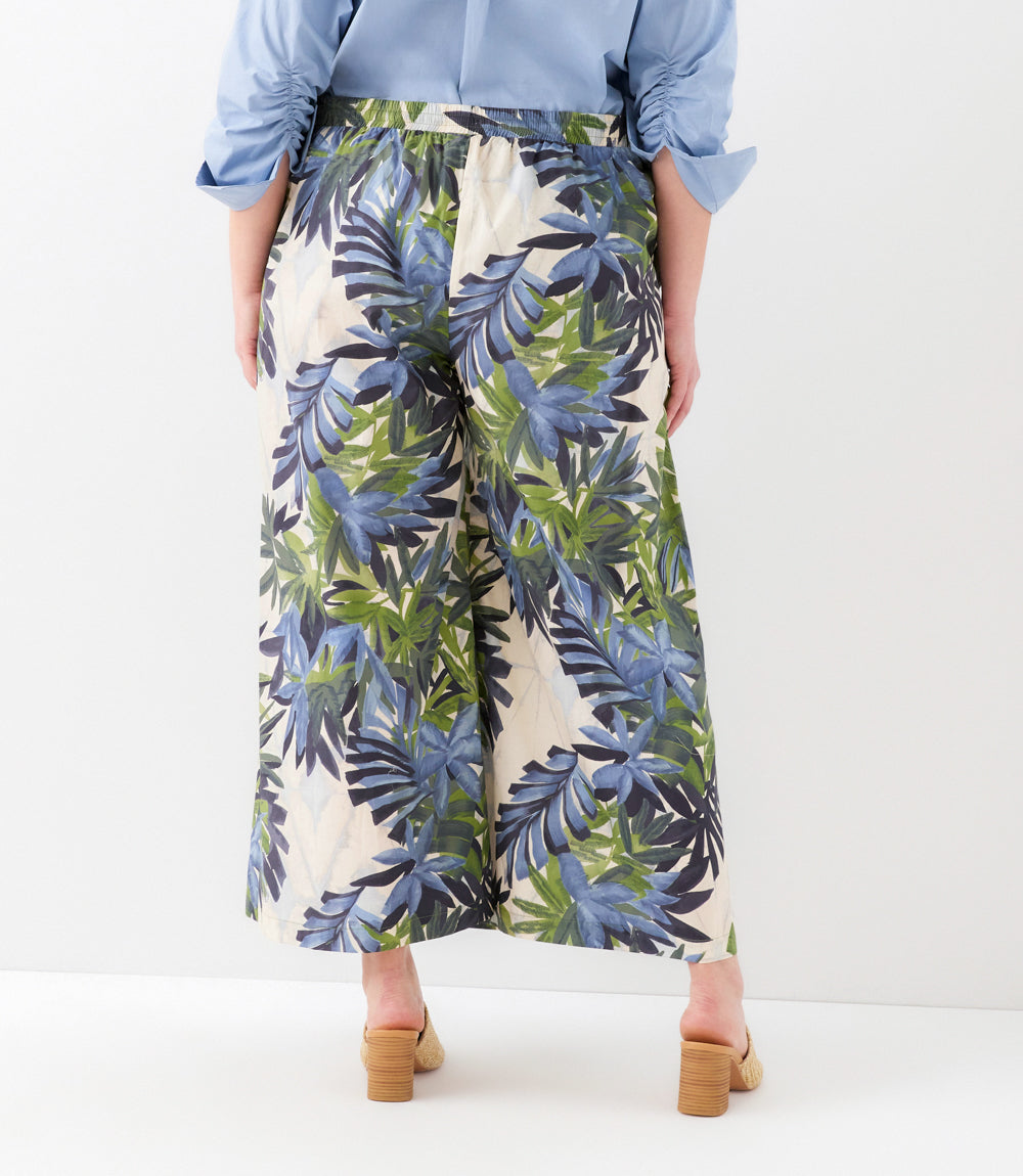 Plus Size Drawstring Ankle Pants