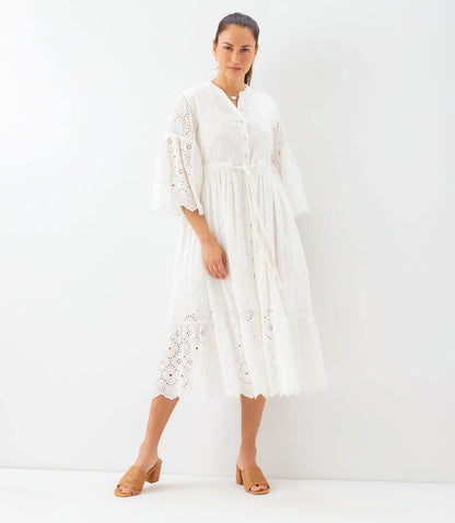 Tiered Midi Dress