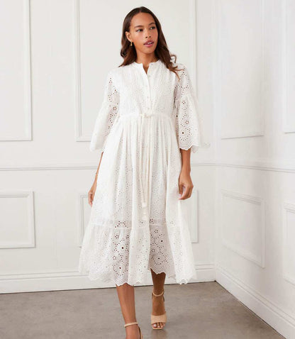Tiered Midi Dress