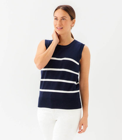 Stripe Sweater Tank