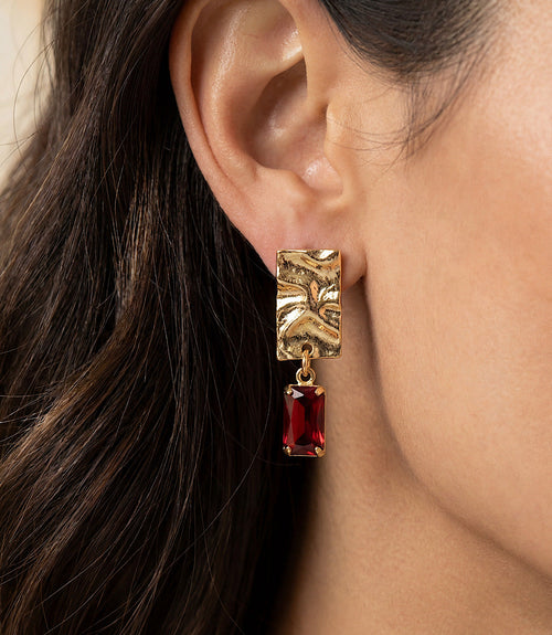 Reflection Drop Earrings