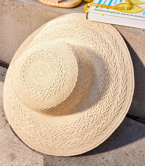 Rope Straw Bucket Hat