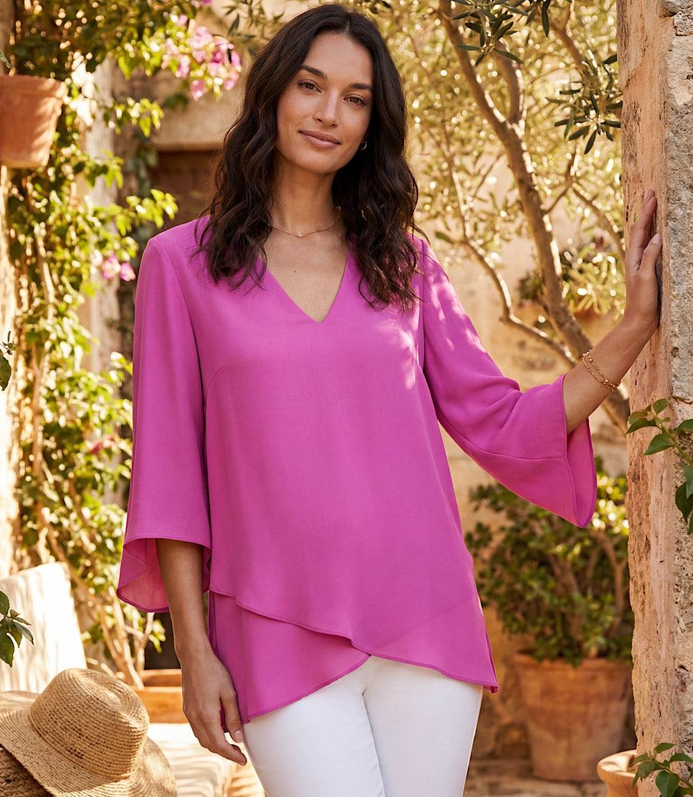 Bracelet Sleeve Asymmetric Top