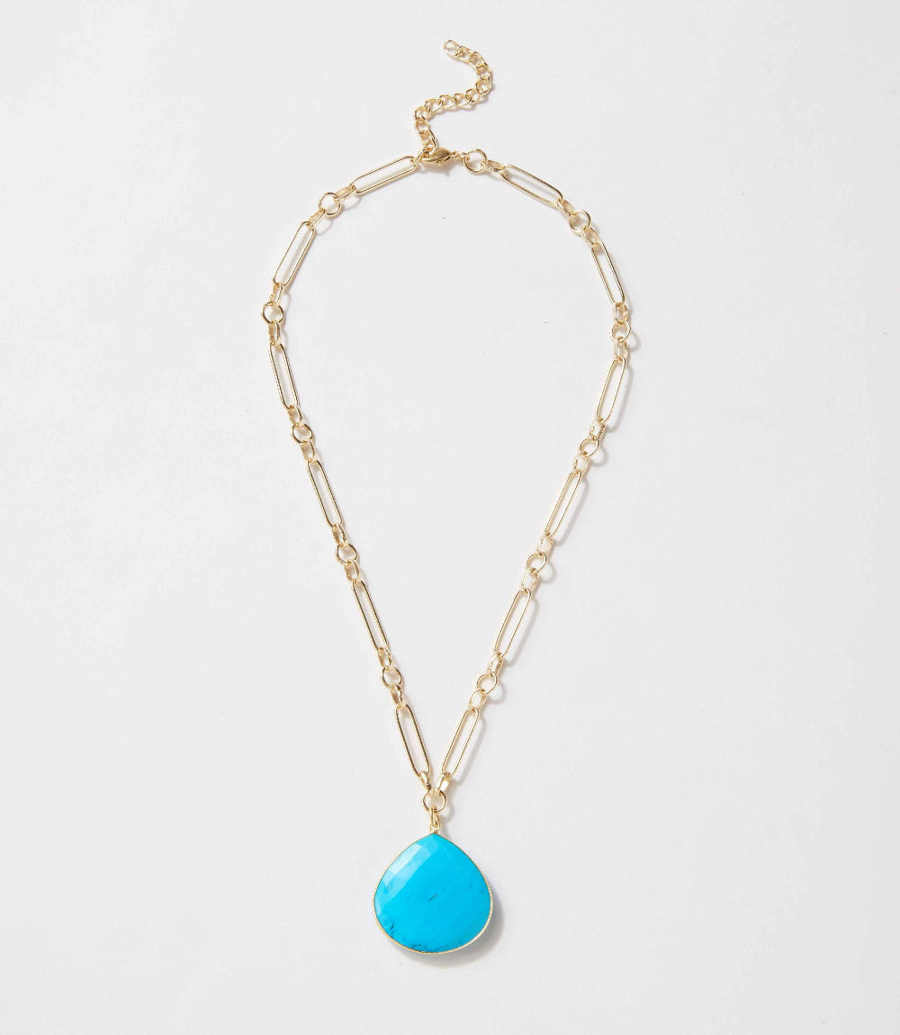 Turquoise Pendant Necklace