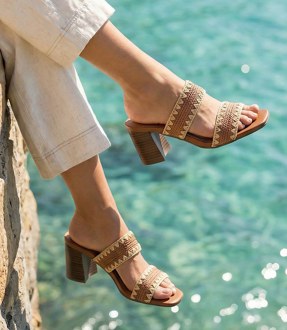 Seychelles Hattie Raffia Heel Sandals