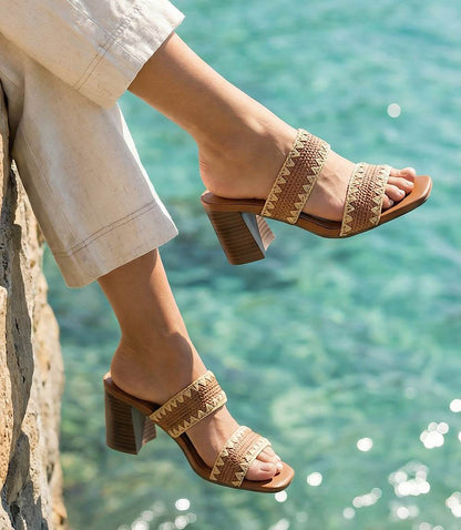 Seychelles Hattie Raffia Heel Sandals