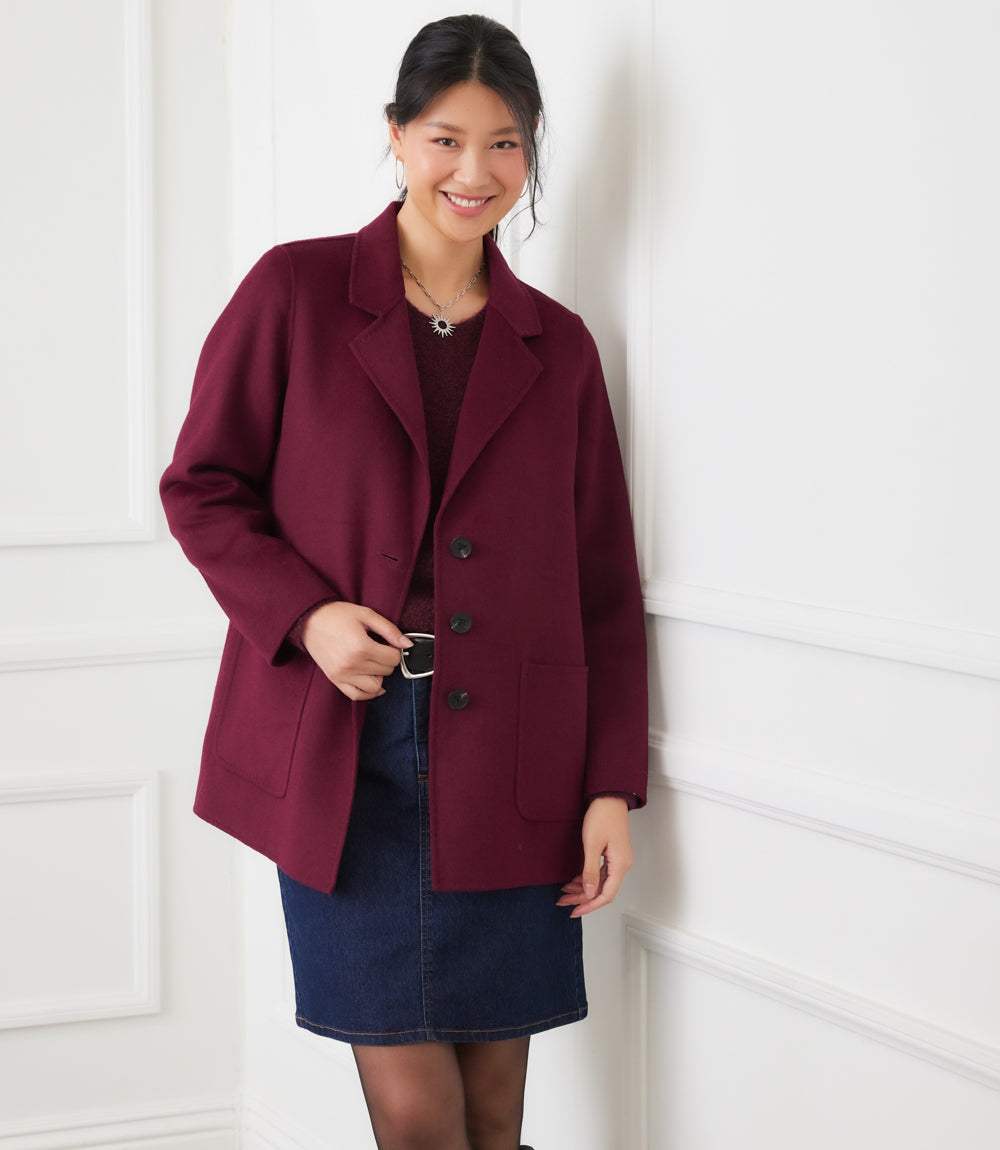 Oversized Brushed Blazer