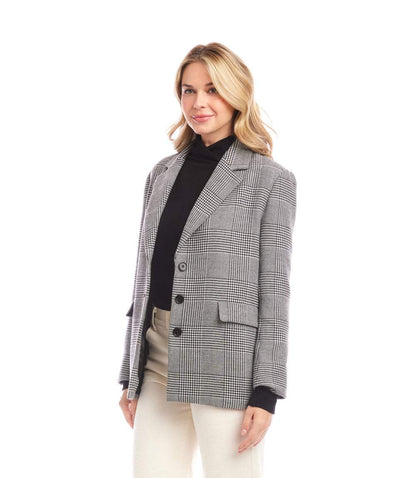 Houndstooth Blazer