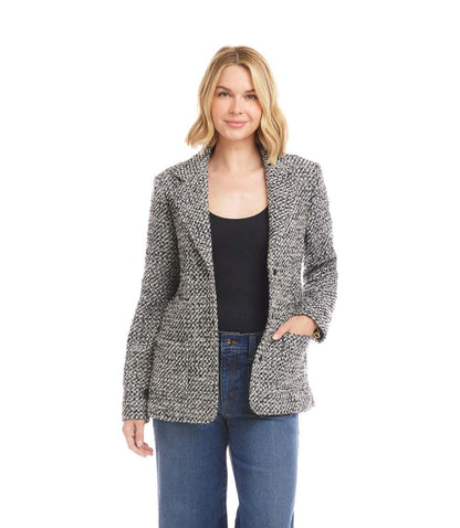 Petite Size Tweed Blazer