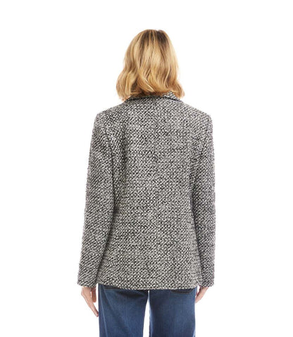 Petite Size Tweed Blazer