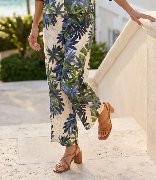 Petite Size Drawstring Ankle Pants
