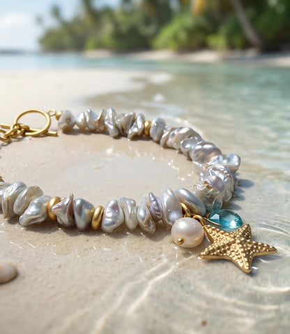 Starfish Charm Bracelet