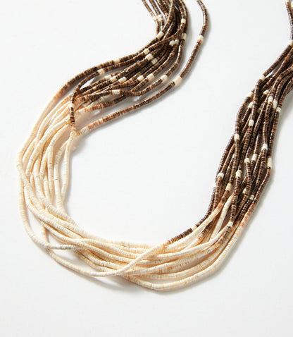 Santo Domingo Ten Strand Heishi Necklace