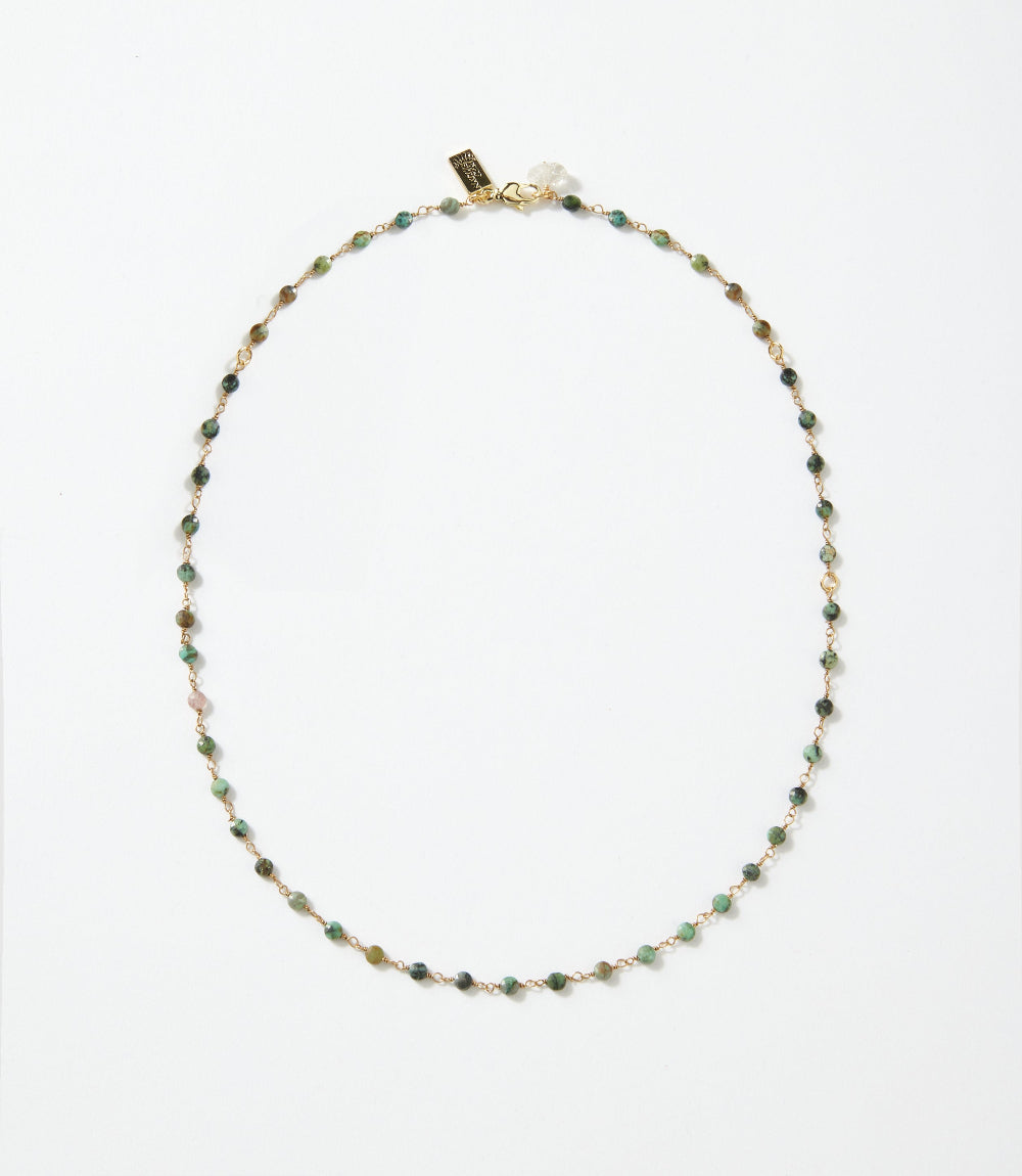 Beaded Turquoise Necklace
