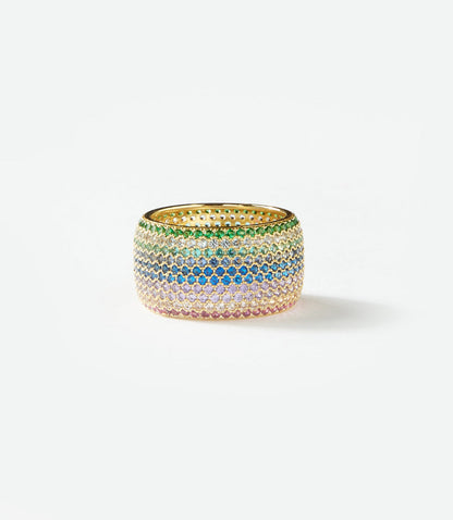 Colorful Crystal Ring