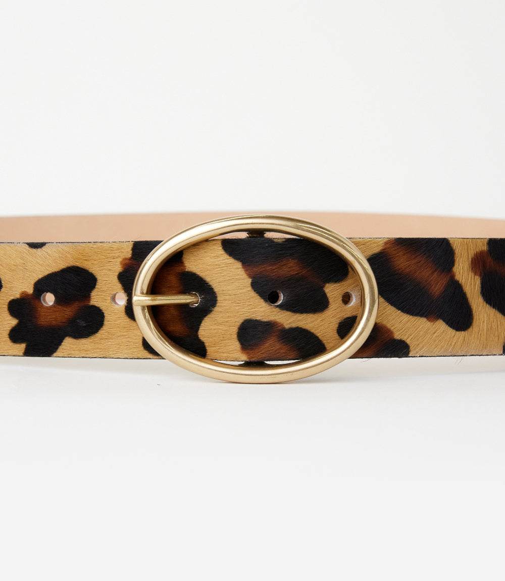 Streets Ahead Leopard Print Belt