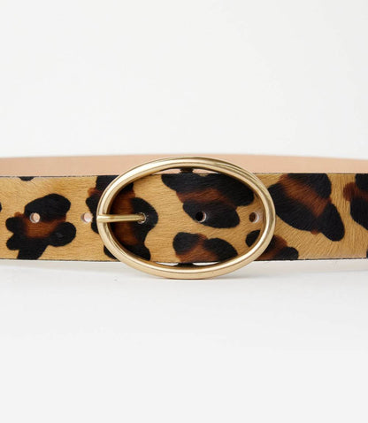 Streets Ahead Leopard Print Belt