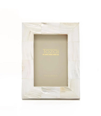 Mother Of Pearl Picture Frame, 4"x 6"