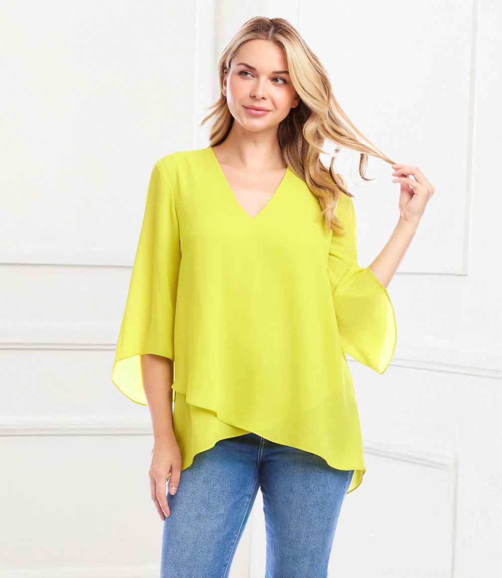 Bracelet Sleeve Asymmetric Top