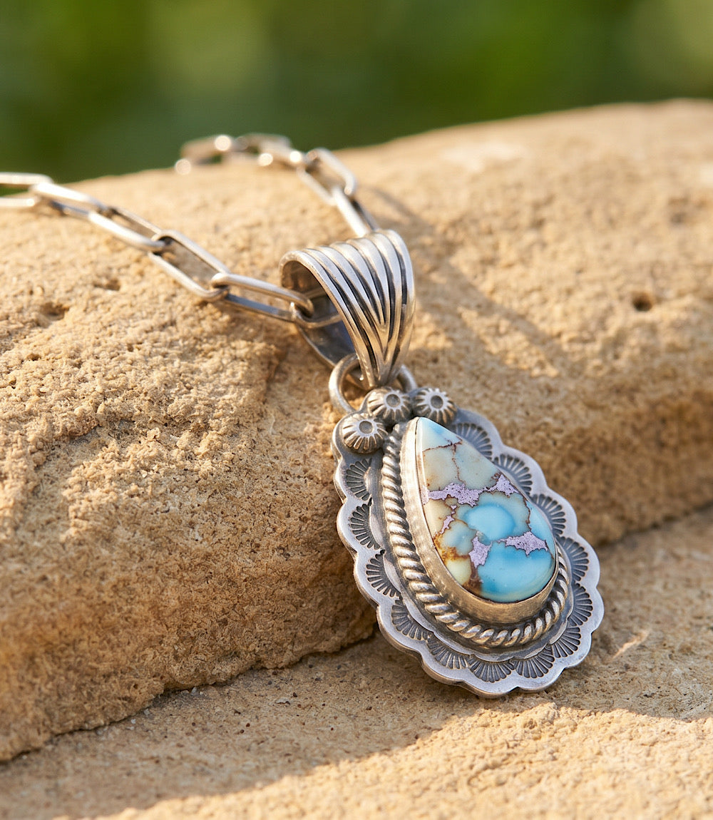 Golden Hill Turquoise Necklace
