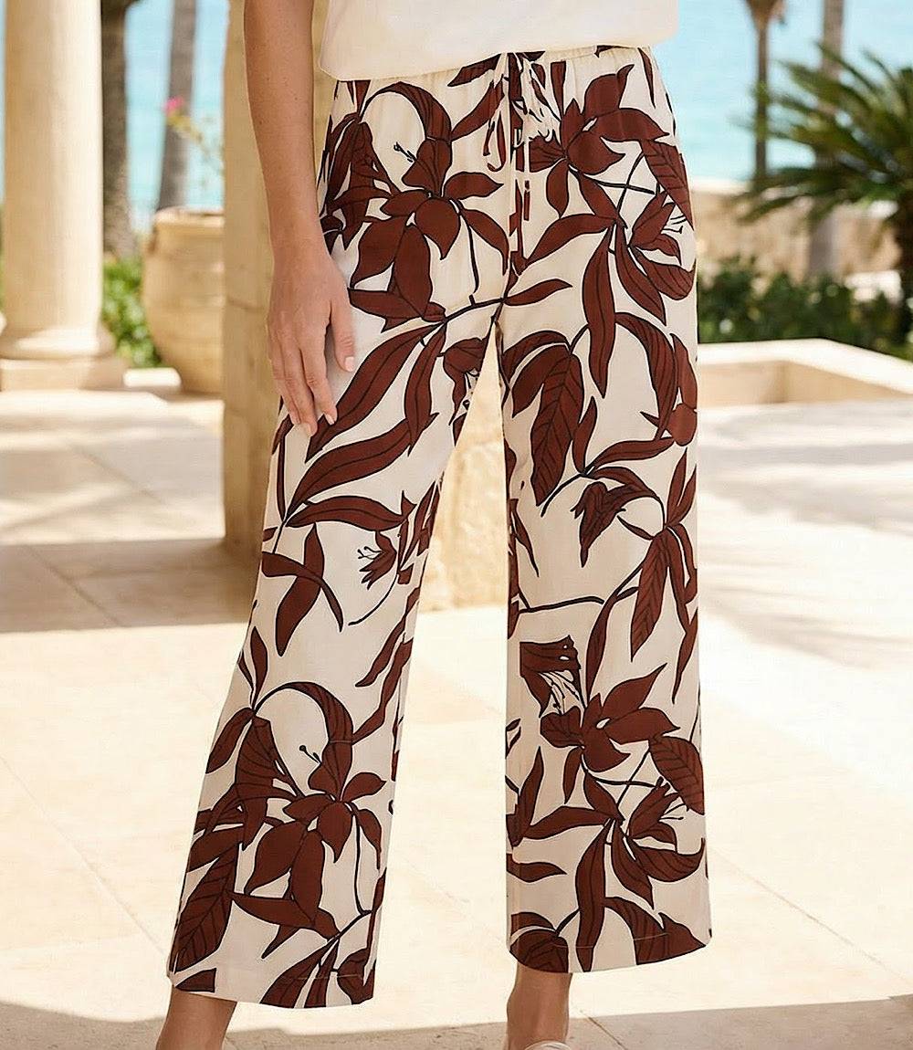 Drawstring Ankle Pants
