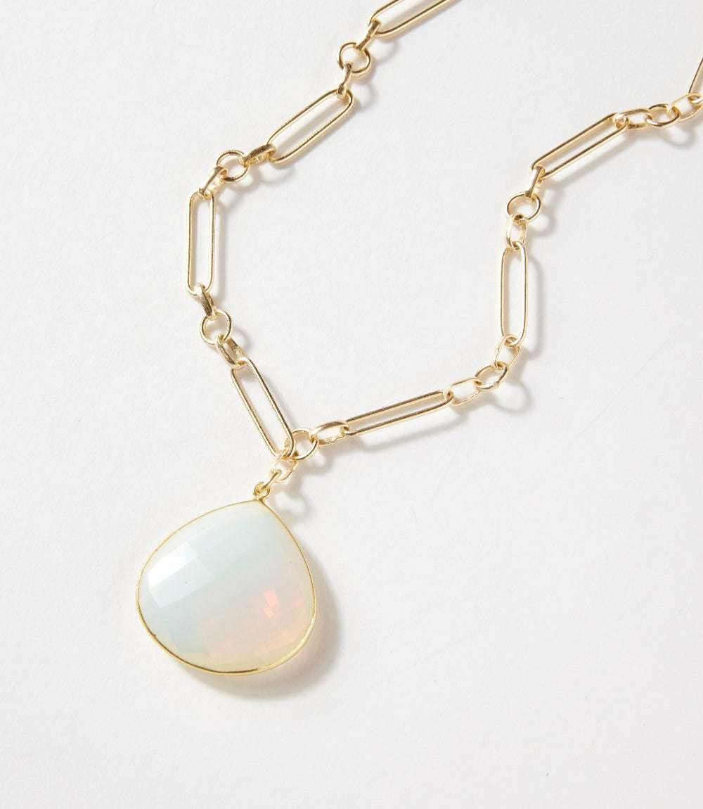Moonstone Pendant Necklace