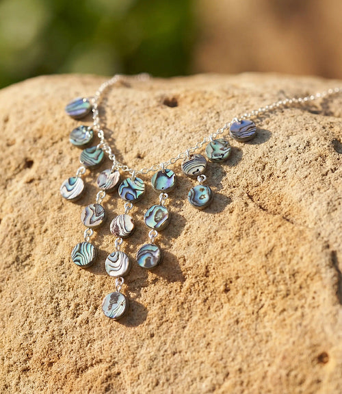 Abalone Disc Necklace